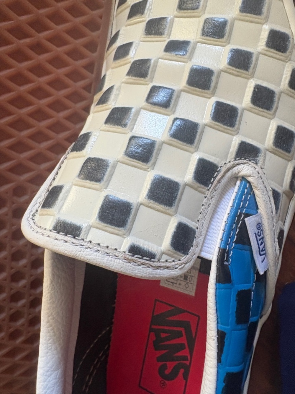 NWOB VANS Anaheim Factory Classic Slip On 98 Dx Leather Shoes size 10 - Picture 6 of 7